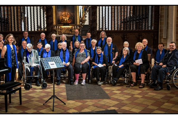 Afasikoret i Sorø. Foto: Torben Cordtz